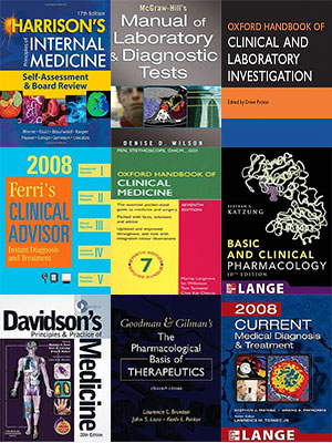 Medicine books in English